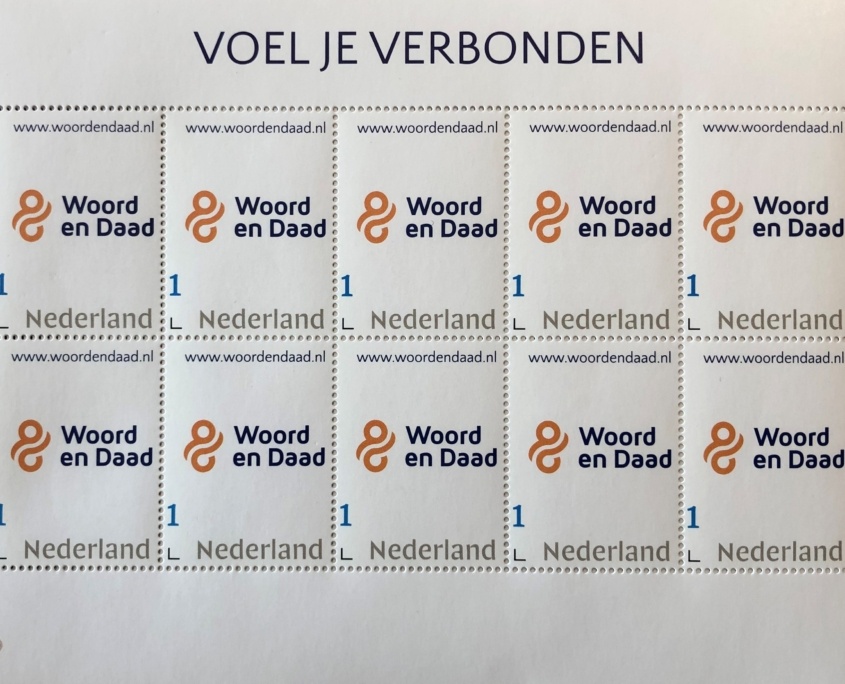 Woord en Daad postzegels