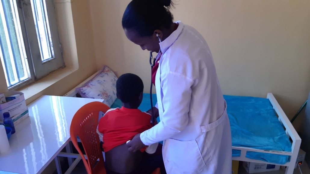 Photo adimasu during health screening