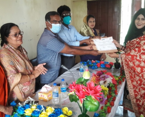 Certificate distribution of seip bwcci course