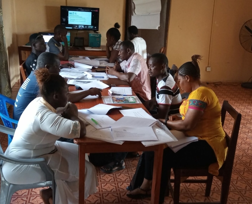Participants for the online teacher training 1