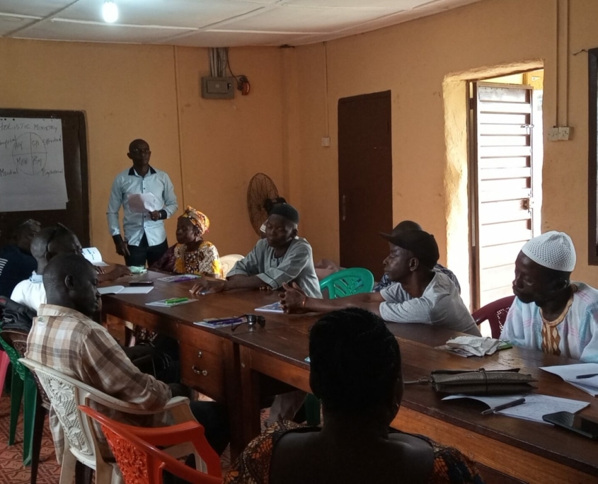 Sponsorship training in session