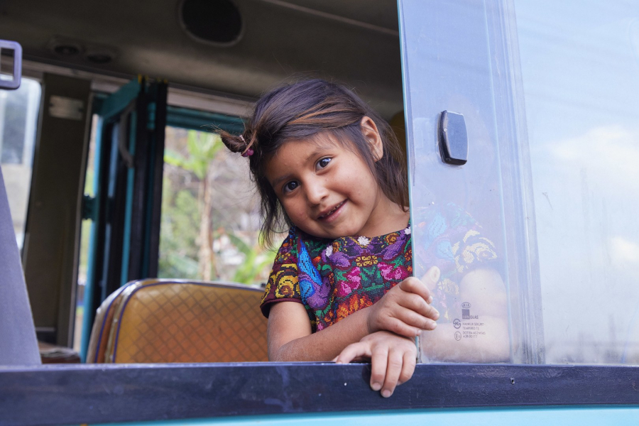 Guatemala Guatemala city AMG school naast primair onderwijs op het platteland Nim Jay 20-3-2018 foto Jaco Klamer